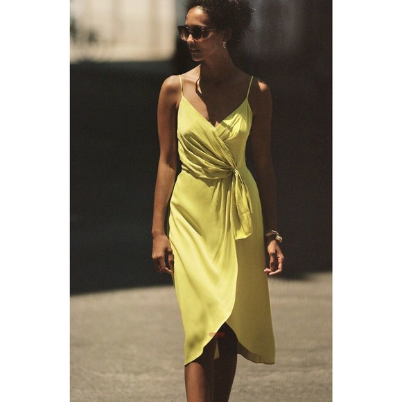 Anthropologie Plum Giverny Midi Slip Dress 10 - Picture 4 of 4